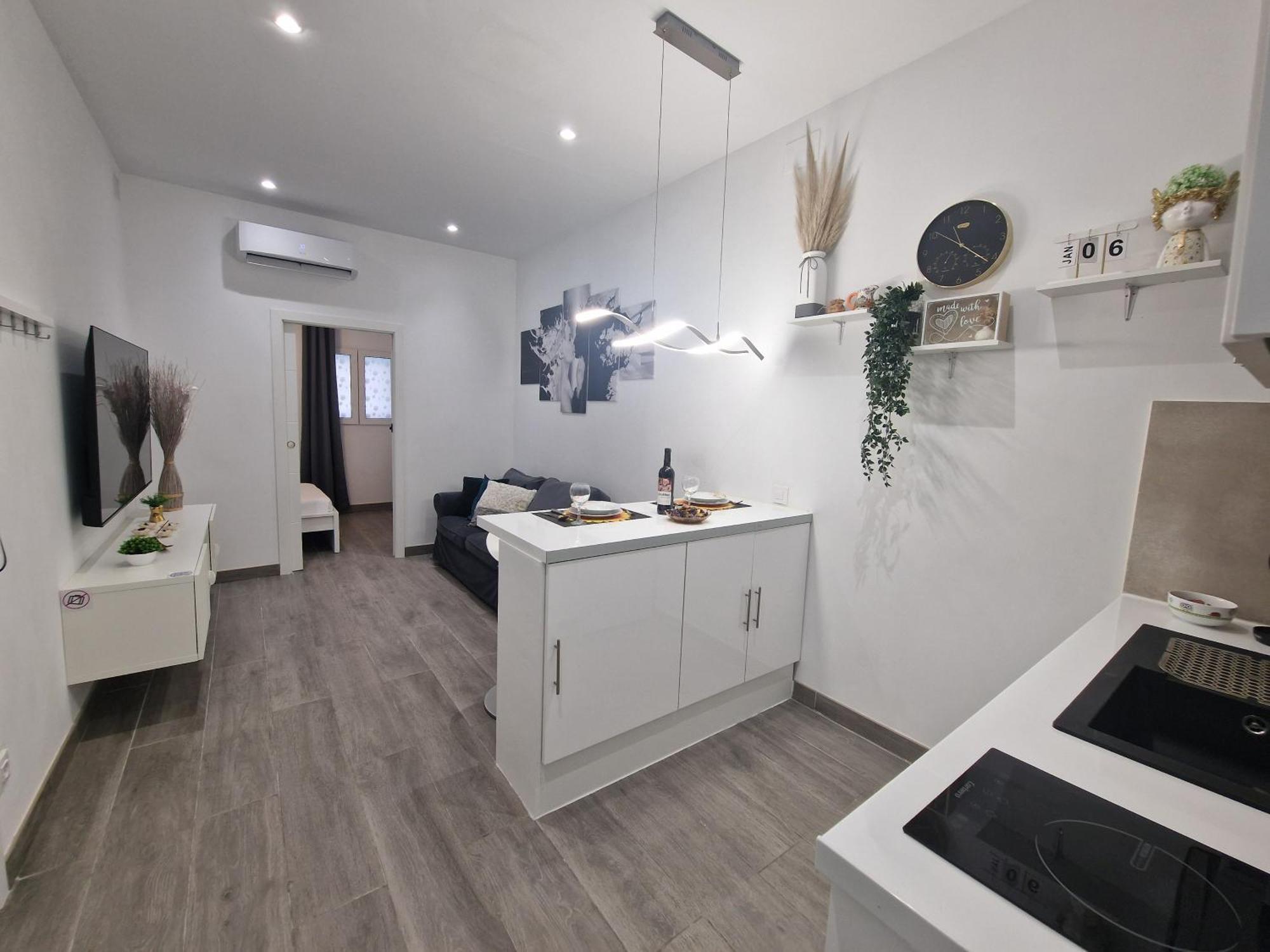 Barcelona, Apartamento De 1 Habitacion Lejlighed L'Hospitalet de Llobregat Eksteriør billede